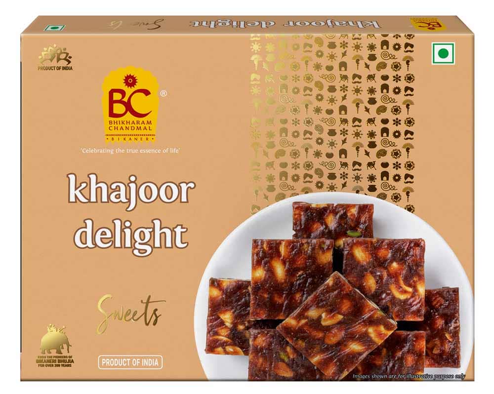 Bikharam Chandmal Khajoor Delight (Tray) 250g