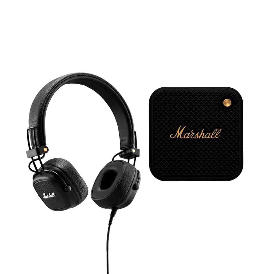 Marshall Speakers Marshall Speaker & Marshall Headset On Ear BT Major 4