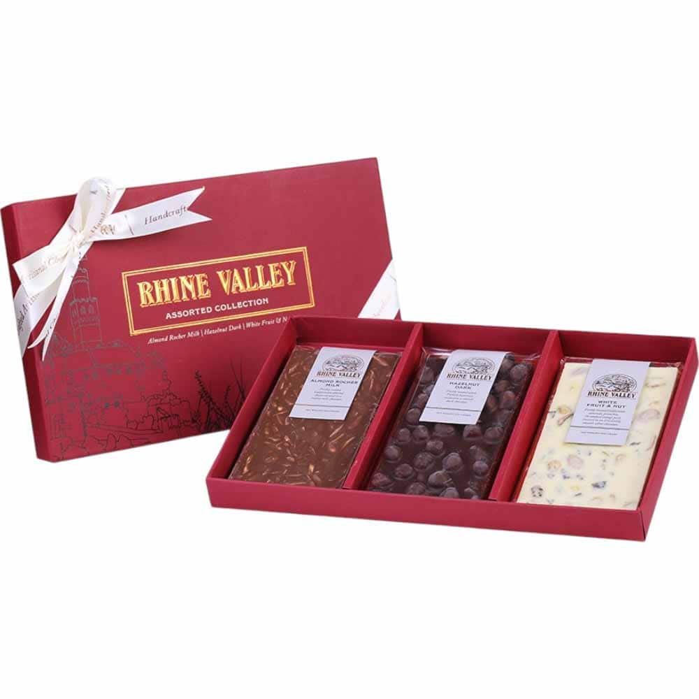 Rhine Valley Milk Dark & White Assorted, 300g