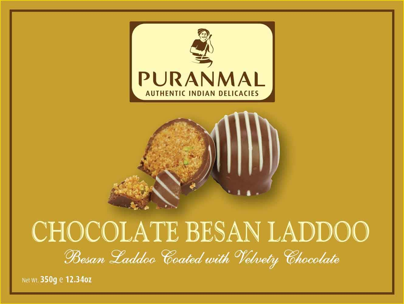 Puranmal Chocolate Besan Laddo 350g